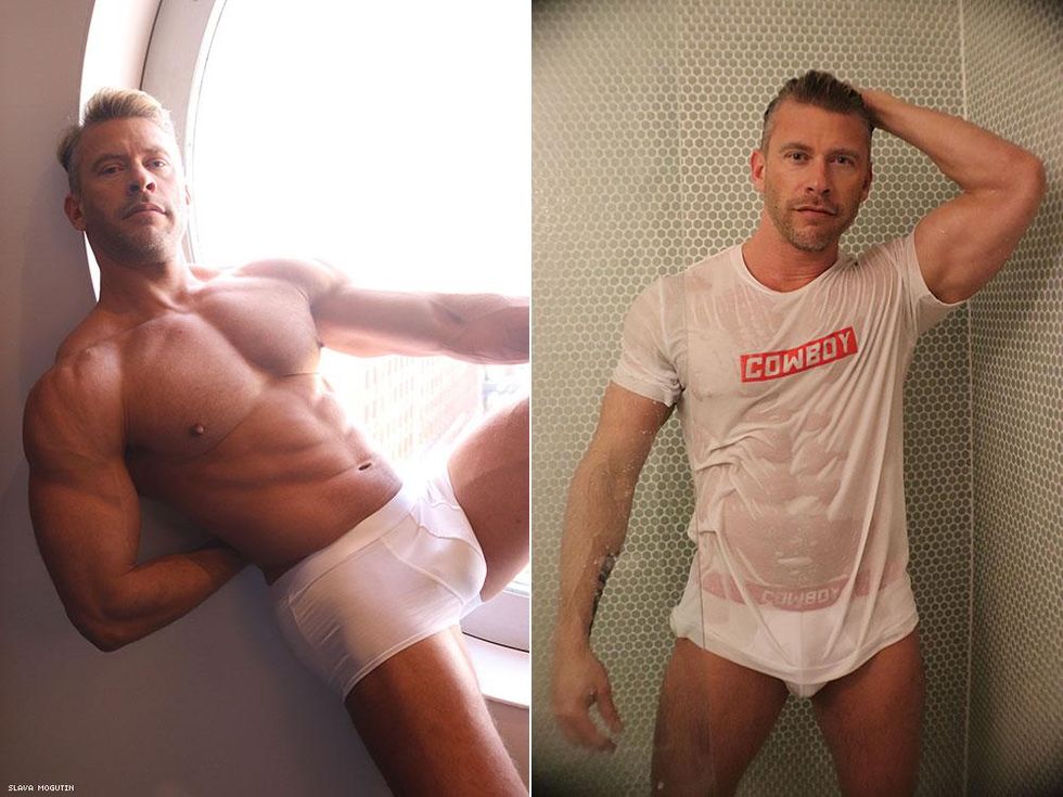 CDLP boxer brief and right, Cowboy T and brief