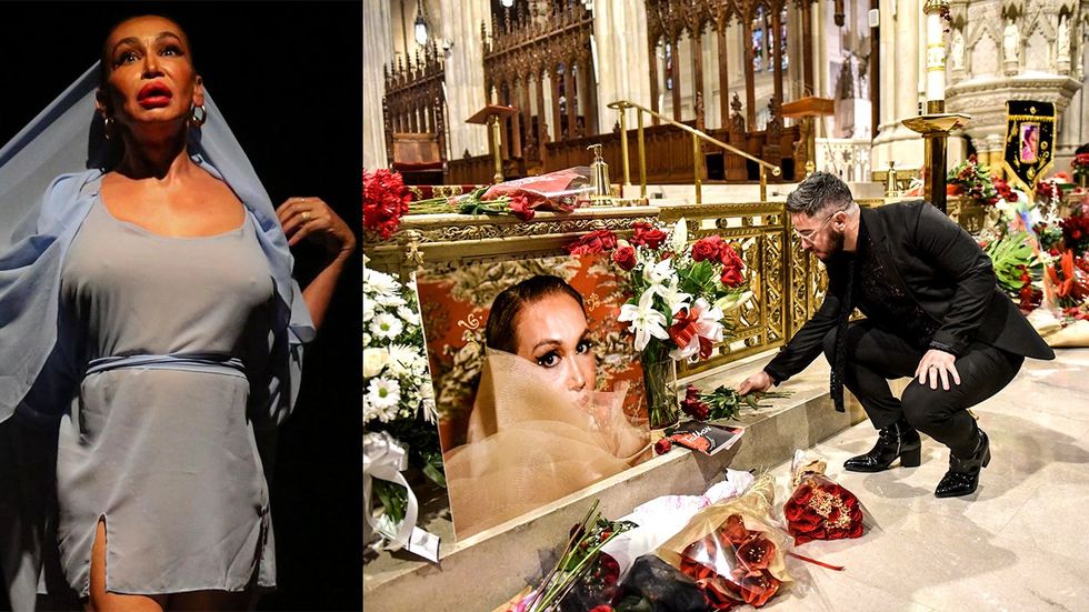 Cecilia Gentili transgender performer activist Red Ink Show NYC Funeral St Patricks Cathedral catholic church