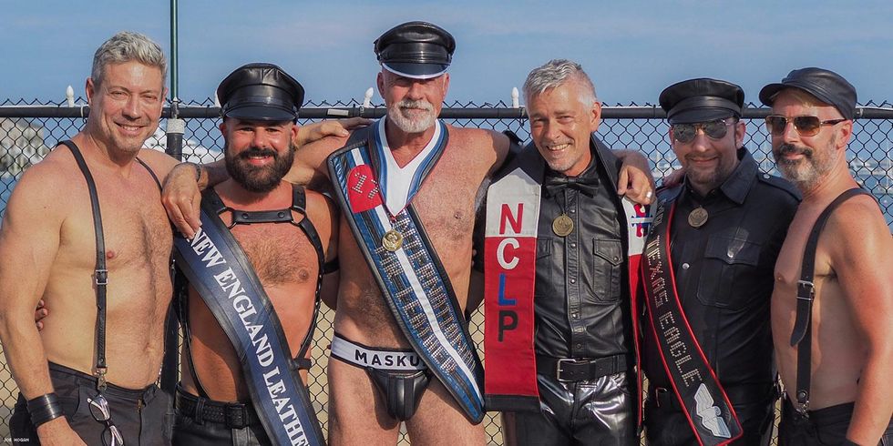 Center: International Mr. Leather 2017, Ralph Bruneau