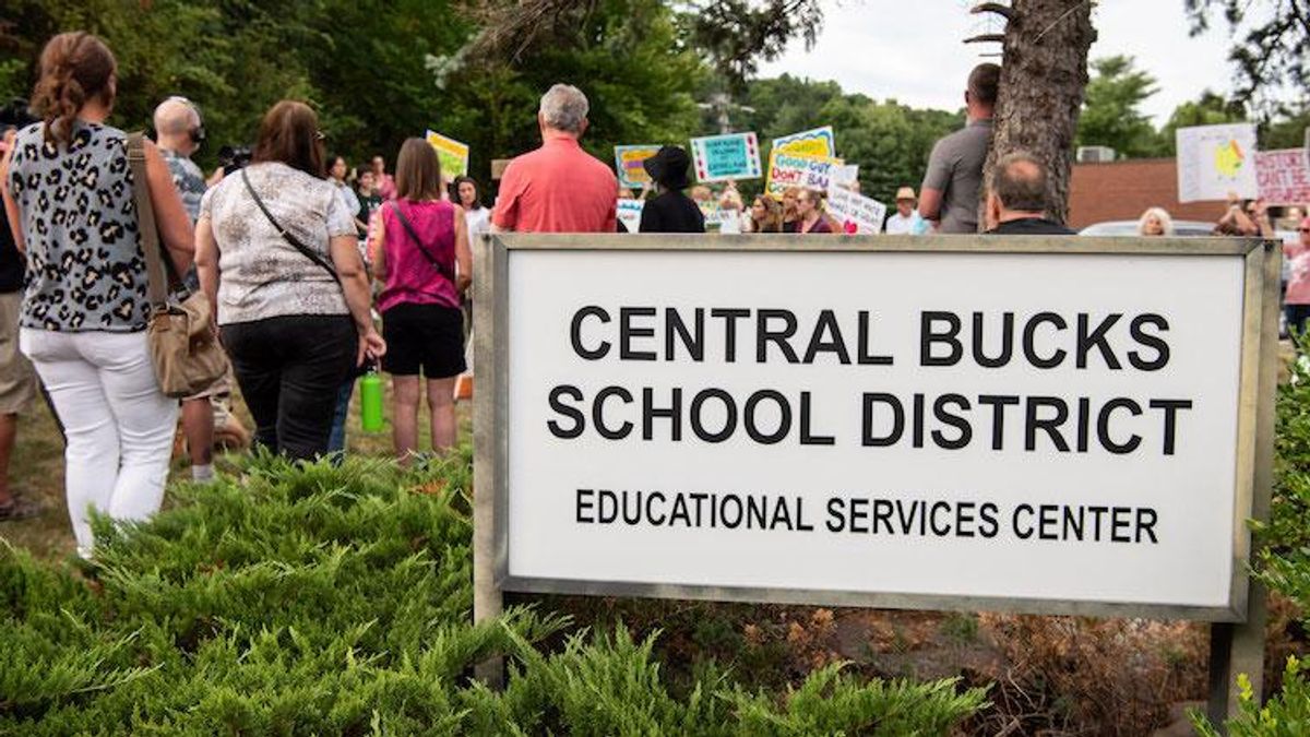 Central Bucks School District Sign