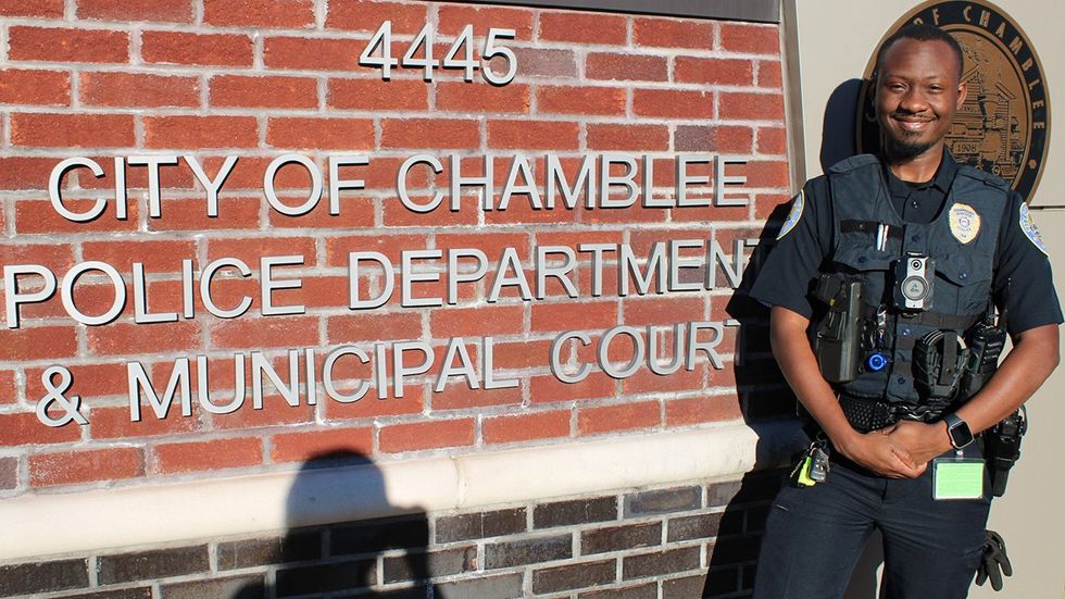Chamblee GA new police officer LGBTQ hate crime victim Brandon White