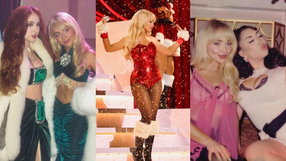 Chappell Roan; Sabrina Carpenter; Kali Uchis in A Nonsense Christmas With Sabrina Carpenter
