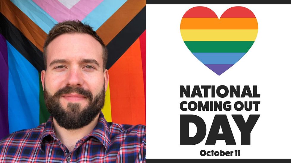 Charles Skold national coming out day 2023 announcement