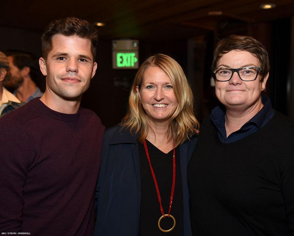 Charlie Carver, Kris Perry, Sandy Stier
