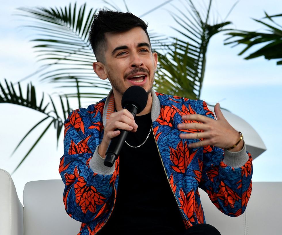 Chase Strangio speaks during the 2024 New York LWTSUMMIT