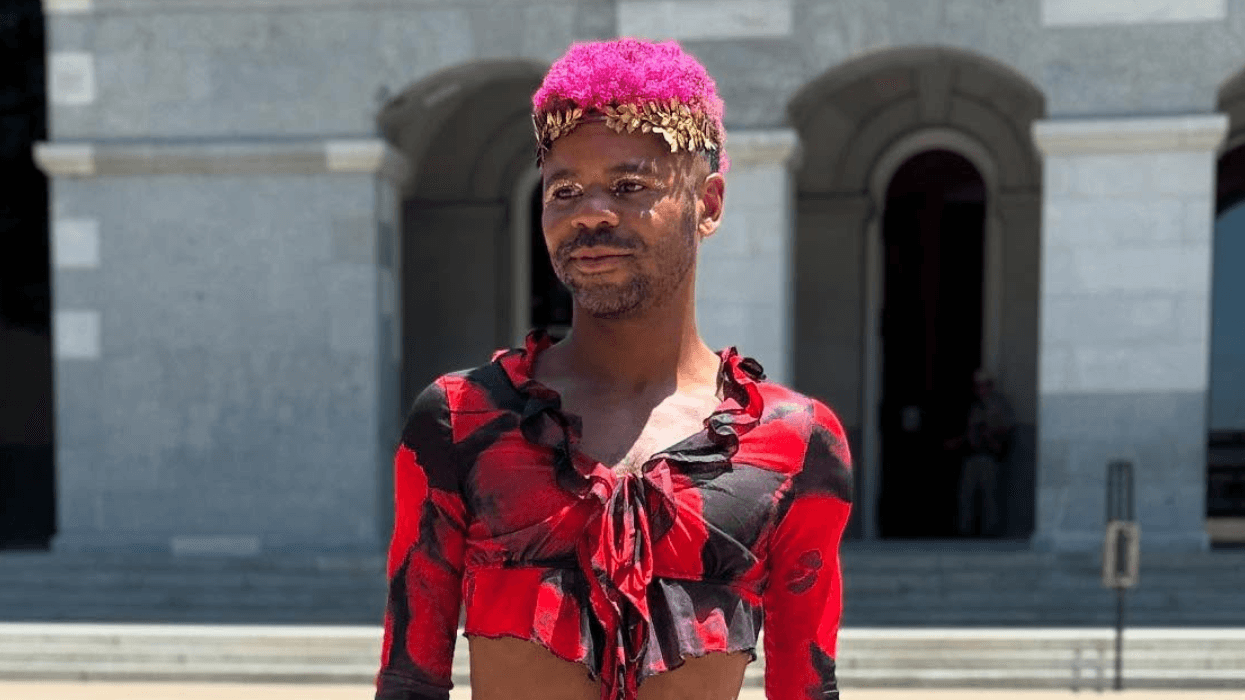 Chase T. M. Anderson at Sacramento Pride