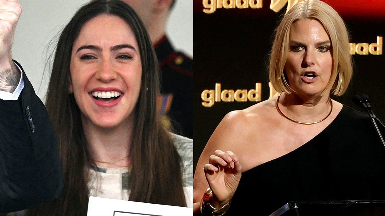 Chaya Raichik visits White House West Wing Washington DC 2025 Sarah Kate Ellis 36th Annual GLAAD Media Awards