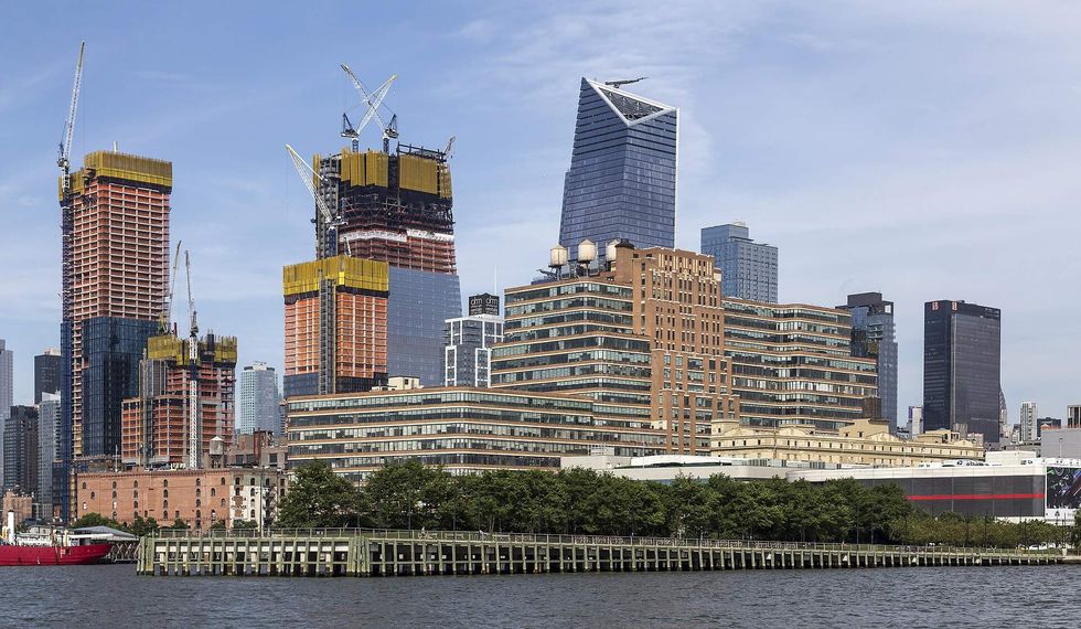 Chelsea's waterfront along the Hudson River.