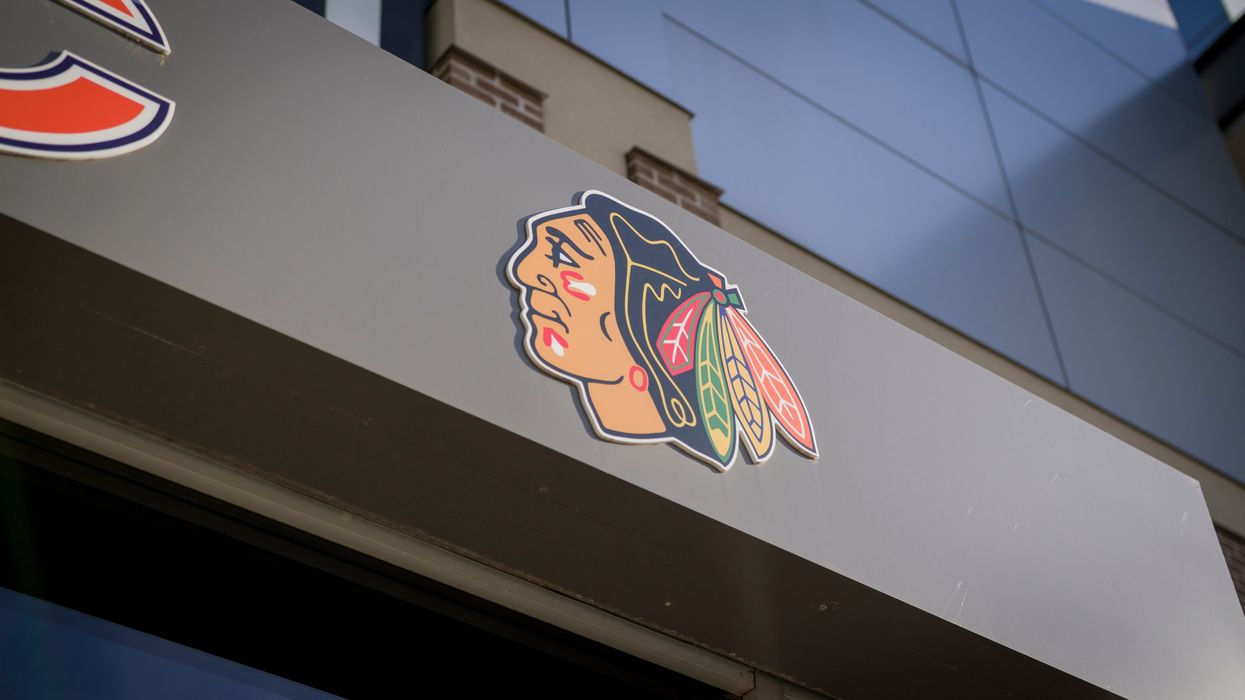 Chicago Blackhawks NHL hockey logo