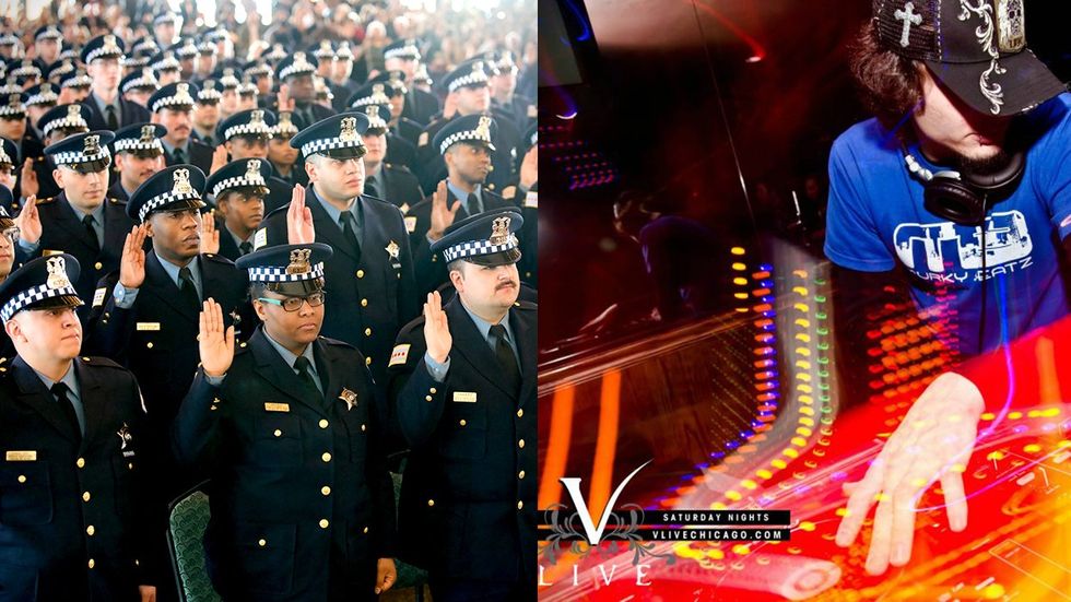 Chicago Police Department recent recruit graduates VLive nightclub Venezuelan community hangout