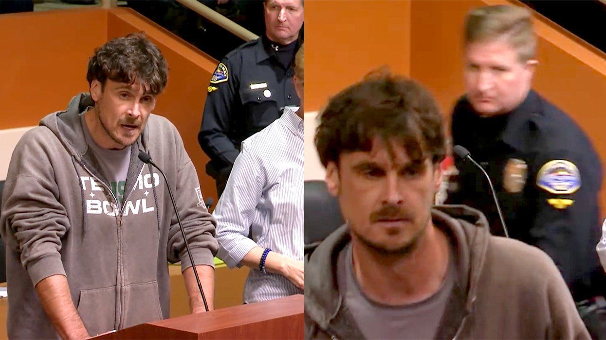 Chris Kluwe at Huntington Beach City Council meeting