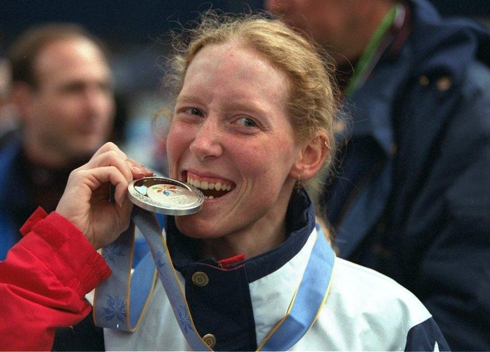 Christin Witty wins Silver at 1980 Winter Olympics in Nagano