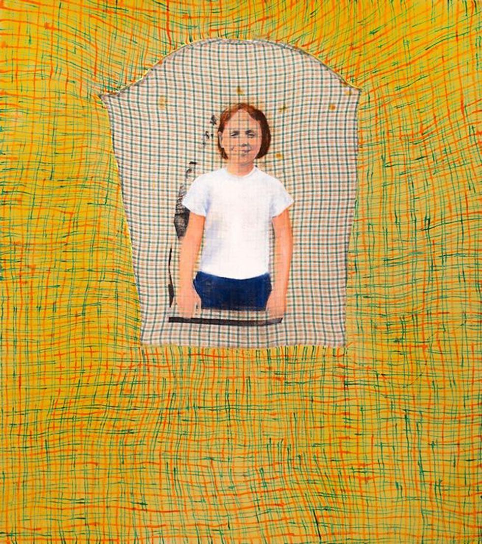 Christina Schlesinger's art examines the intersections between gender, identity, fashion, sex, and representation.