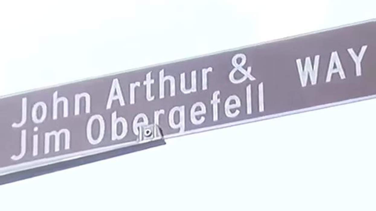 Cincinnati Renames Street To Honor Marriage Equality Pioneers