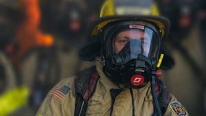 Forced by Trump to retire, a trans airman is ‘passing the torch’ to a firefighter waiting to serve