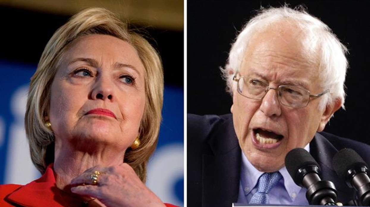 Clinton and Sanders