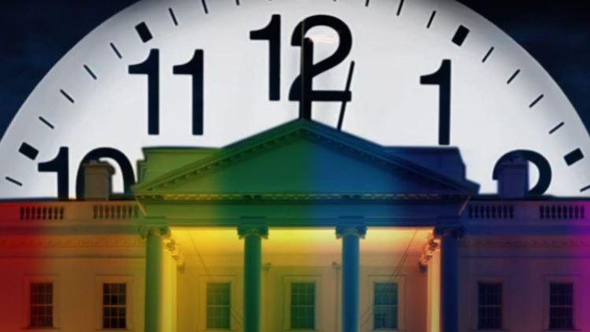 Clock ticking over White House