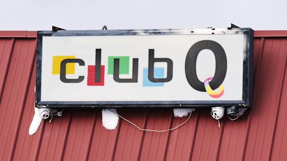 Club Q sign