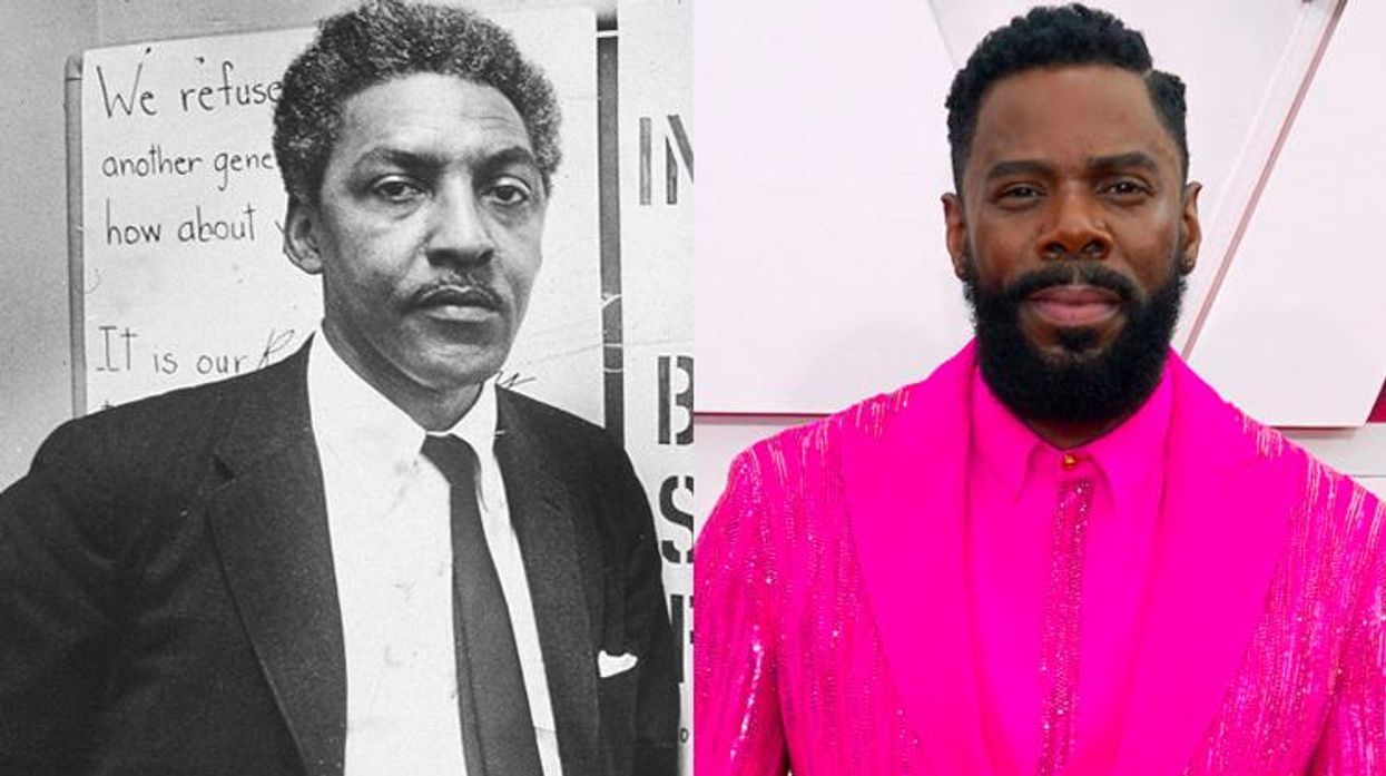 Coleman Domingo and Baynard Rustin