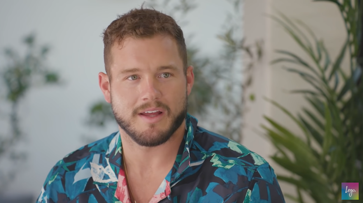 Colton Underwood on Logo Live