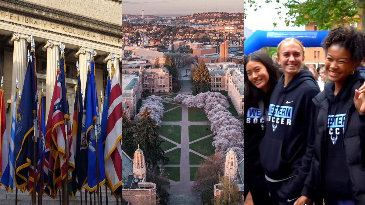 Columbia University, University of Washington, and Western Washington University