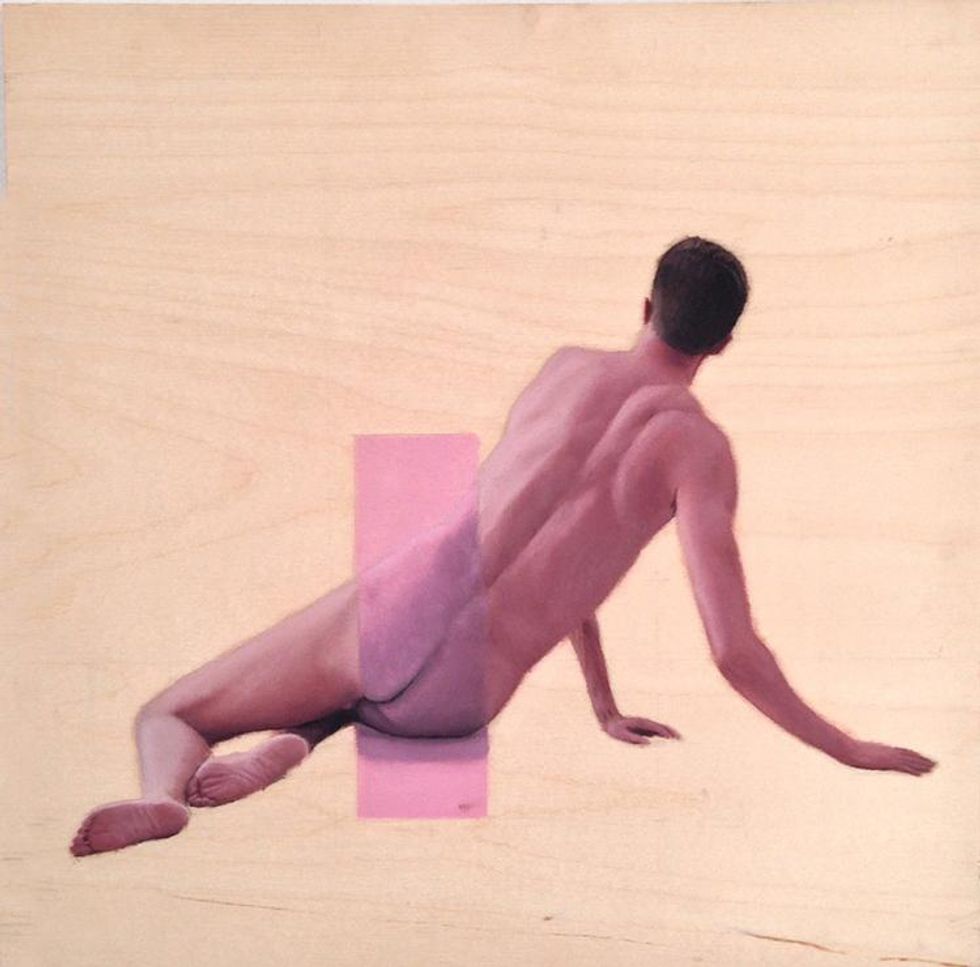 Composition 1, Pink 3