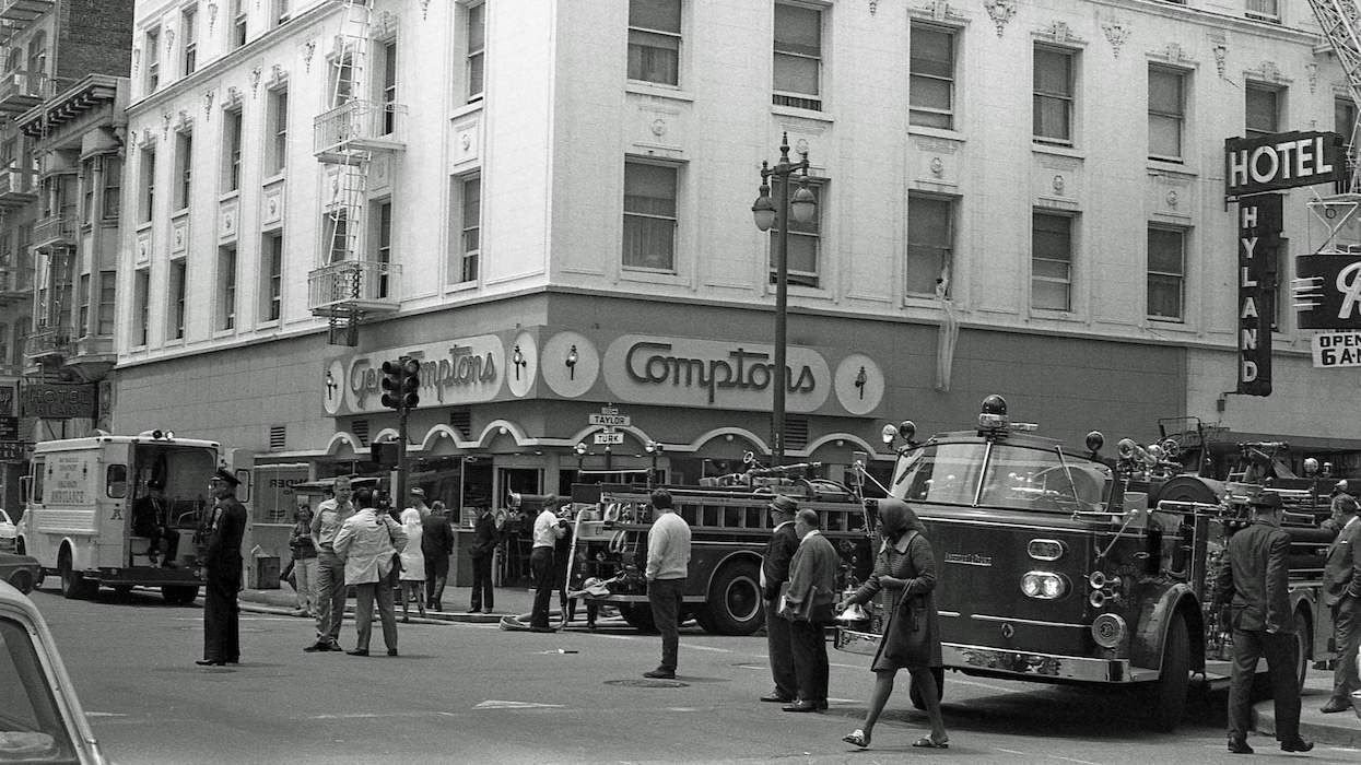 Compton's Cafeteria in 1970