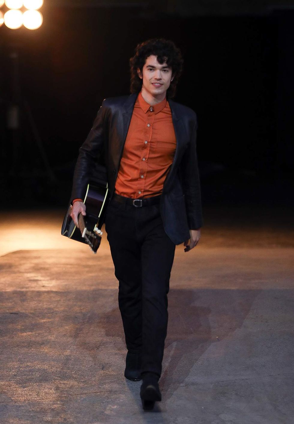 Conan Gray walks the runway during Vogue World Hollywood 2025