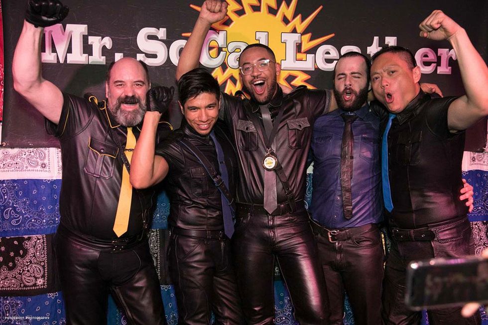 Congratulations to Taz Efeek, Mr. SoCal Leather 2018