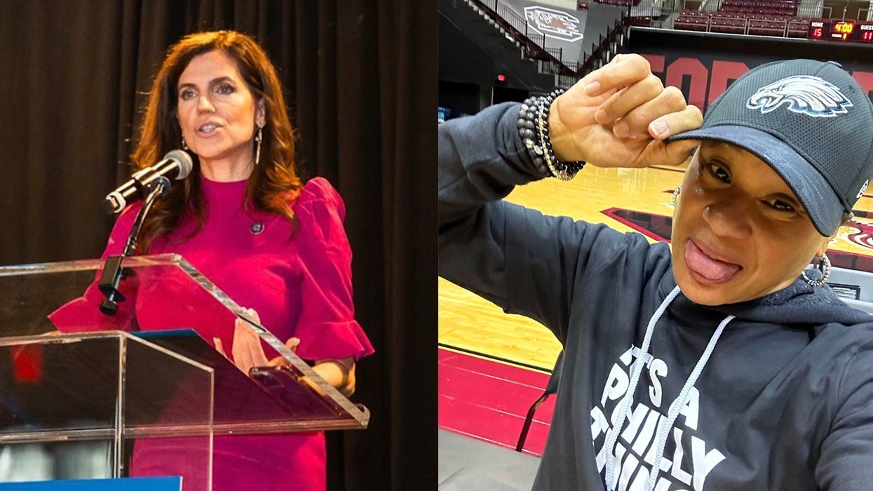 Congresswoman Nancy Mace NCAA champion basketball coach Dawn Staley