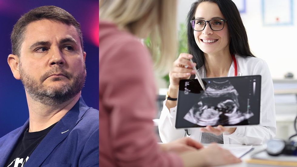 Conservative author Dr James Lindsay Gynecologist patient fetal ultrasound