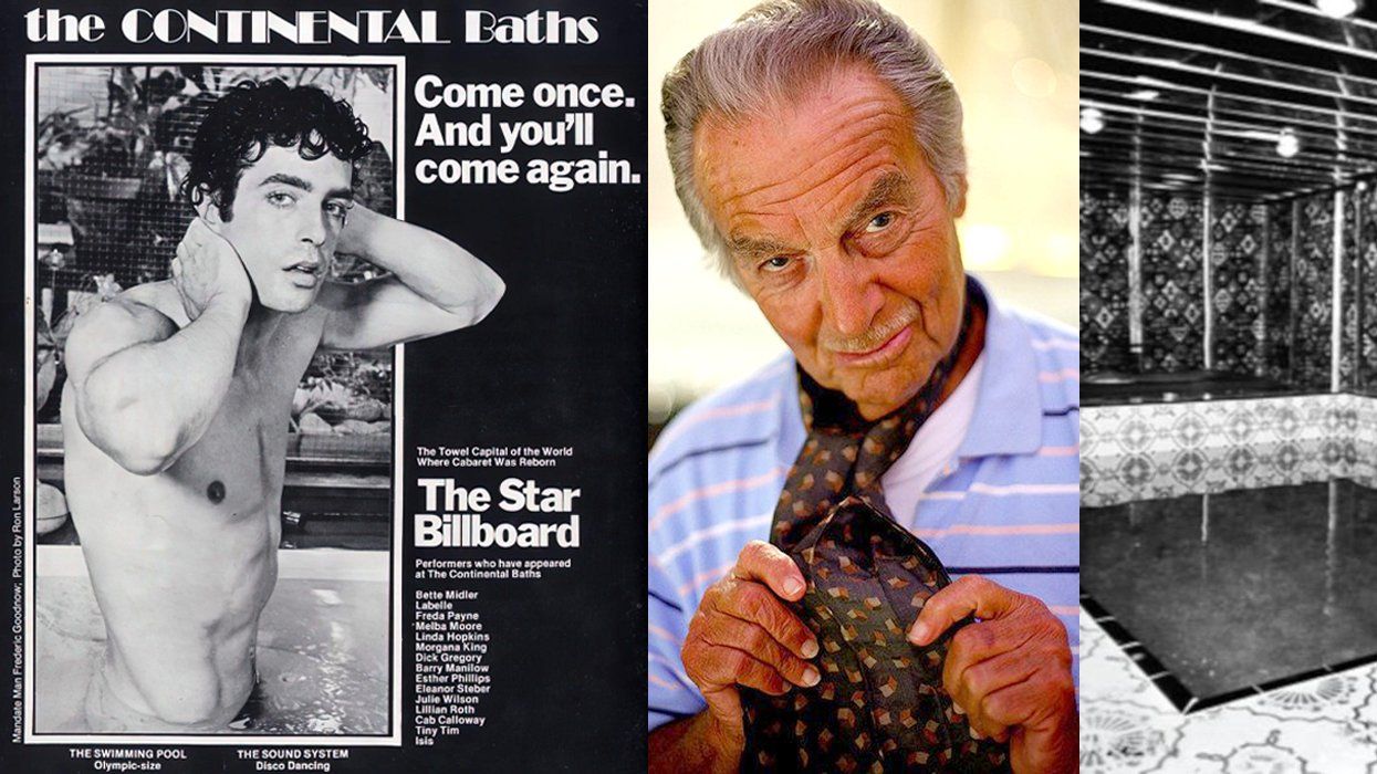 Continental Baths flier owner Steve Ostrow gay bathhouse NYC 1970s sexual revolution lgbtq history