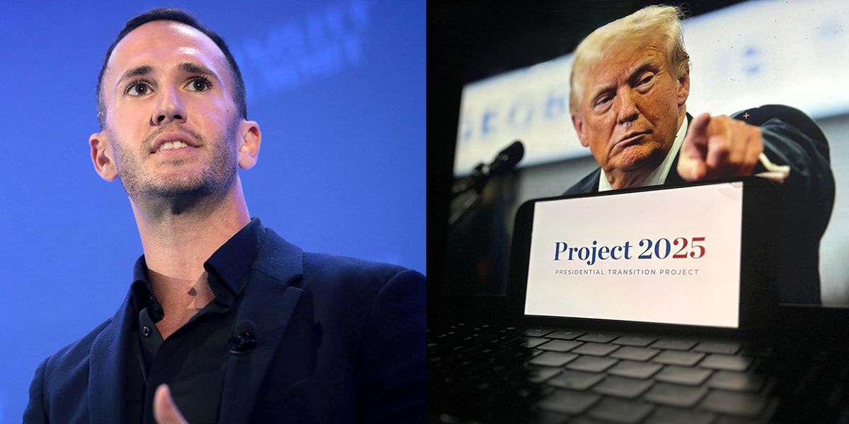 Alleged gay film actor Corey DeAngelis is in Project 2025 | Advocate.com