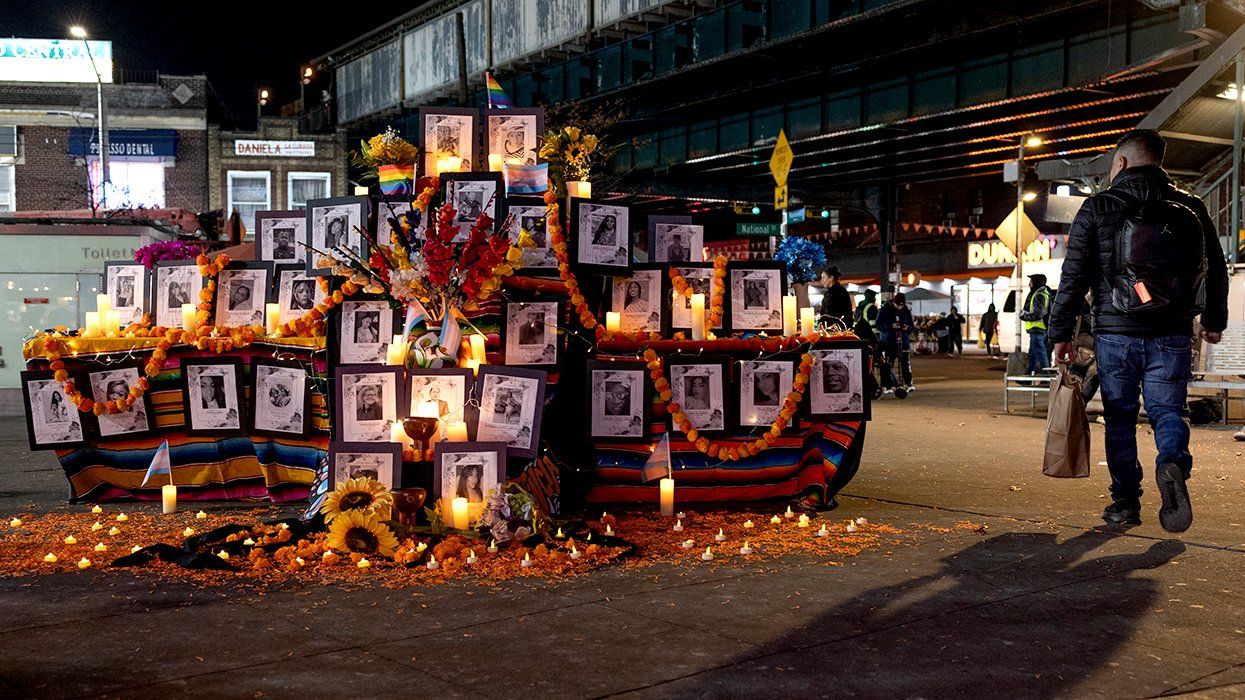 Corona Queens latino transgender community memorial for trans people killed across America