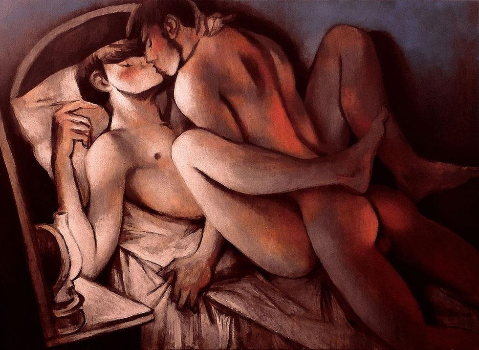 Couple With a Lamp, 2017