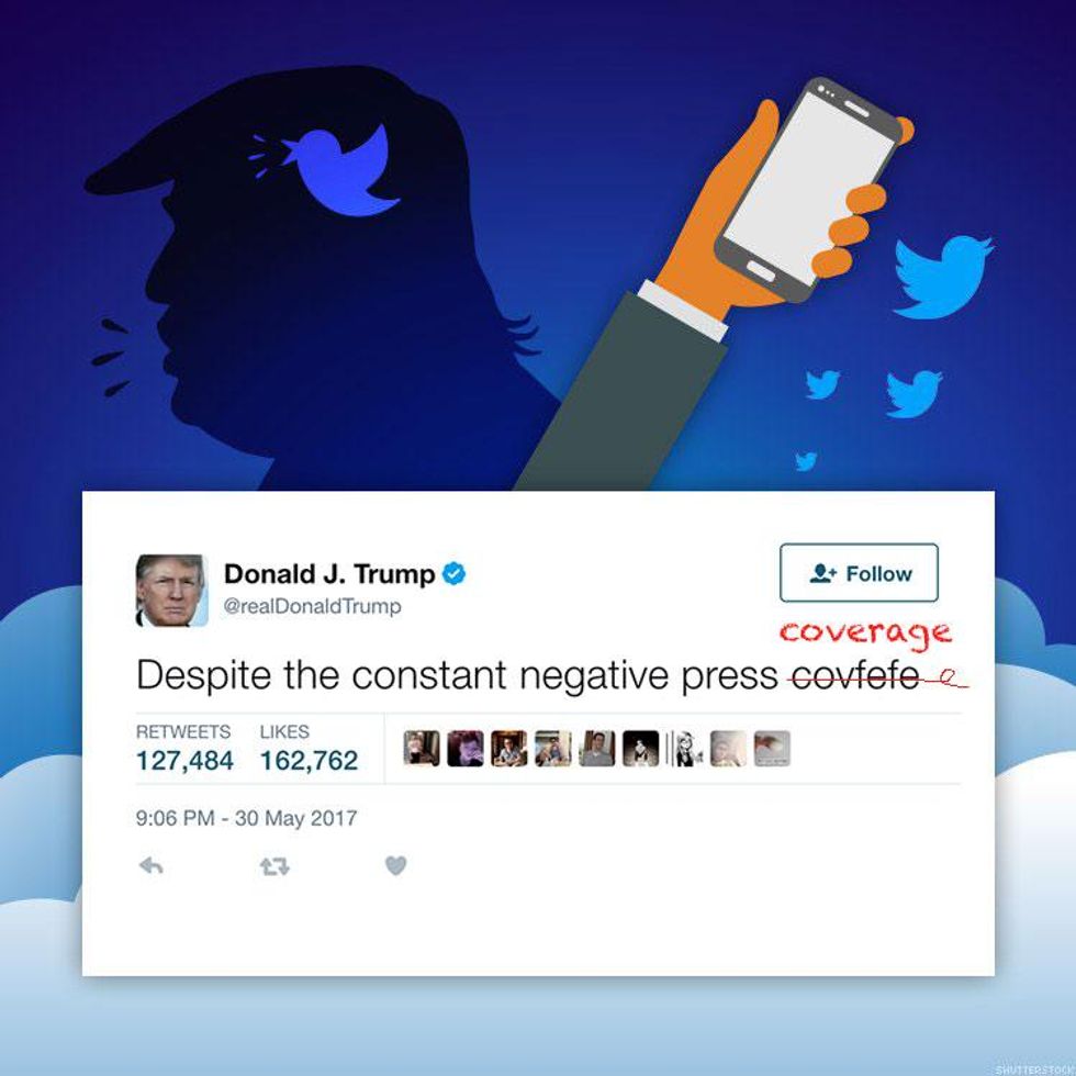 'Covfefe' and 17 More Times Donald Trump Failed at Spelling, Grammar, and Punctuation