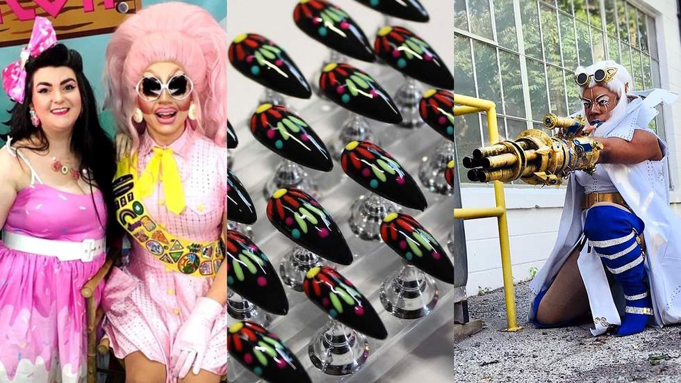 Creators fighting against antidrag laws including Bow Bow by Kyle Kitty Girl Nails The Black Bard