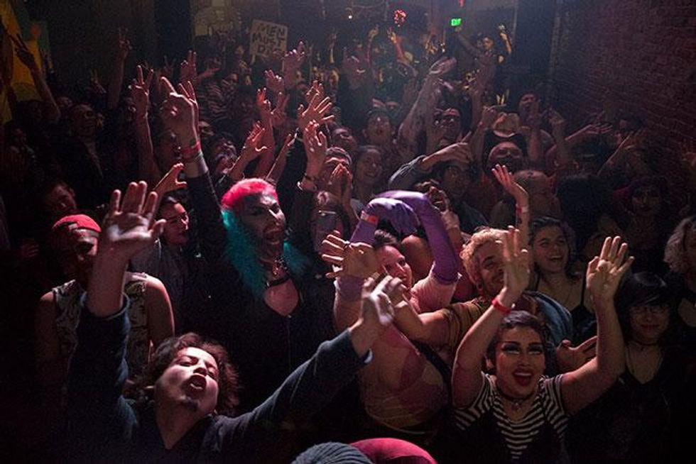 Crowd Shot. Courtesy of Amina Cruz, 2017