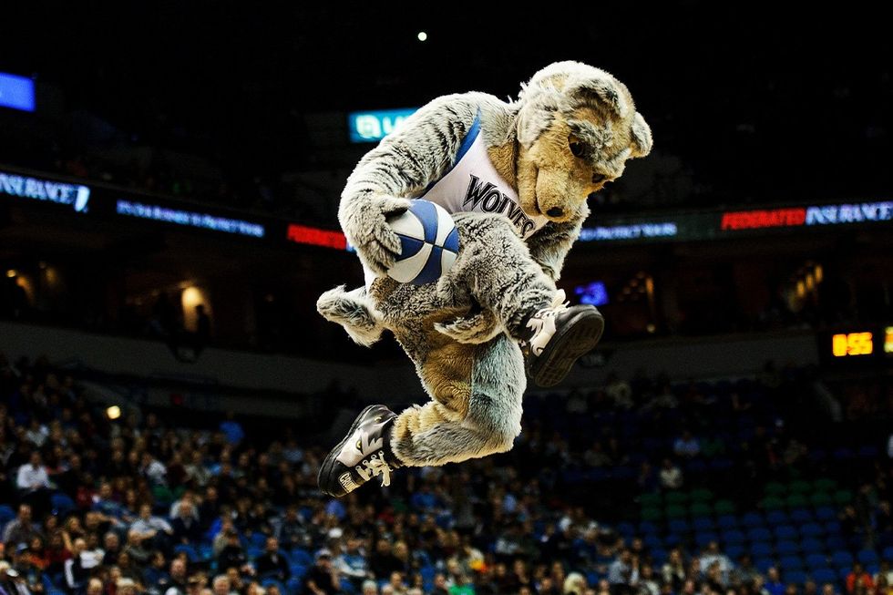 Crunch the Wolf, Minnesota Timberwolves