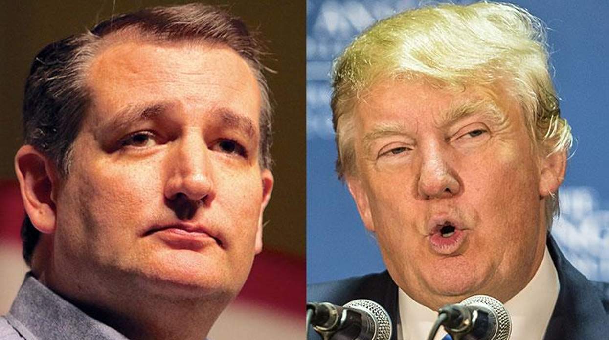 Cruz and Trump
