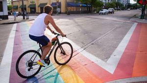 Dallas destroys rainbow crosswalks under Texas mandate