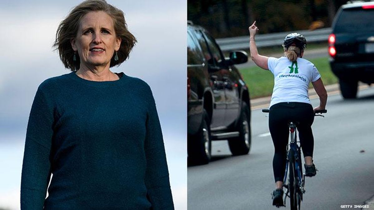 Cyclist Who Flipped Off Trump Elected to Office in Virginia