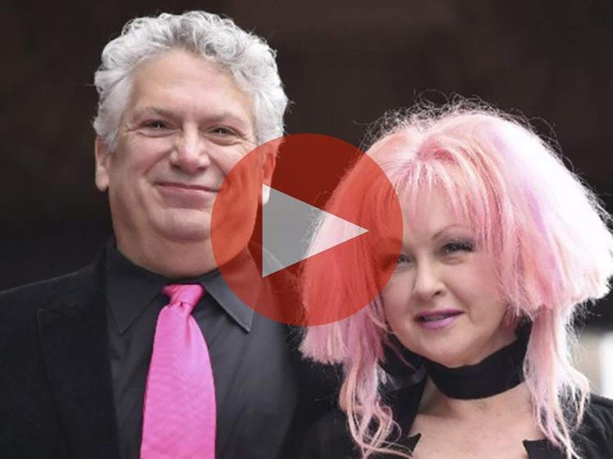 Cyndi Lauper and Harvey Fierstein Earn Walk of Fame Stars