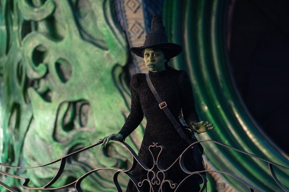 Cynthia Erivo is Elphaba in Wicked