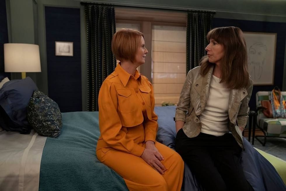 Cynthia Nixon and Dolly Wells in And Just LIke That...
