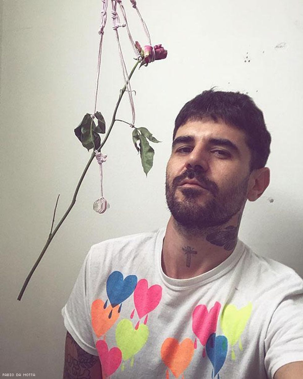 Da Motta explores the strict Japanese art of Shibari with a lavish Brazilian sensibility.