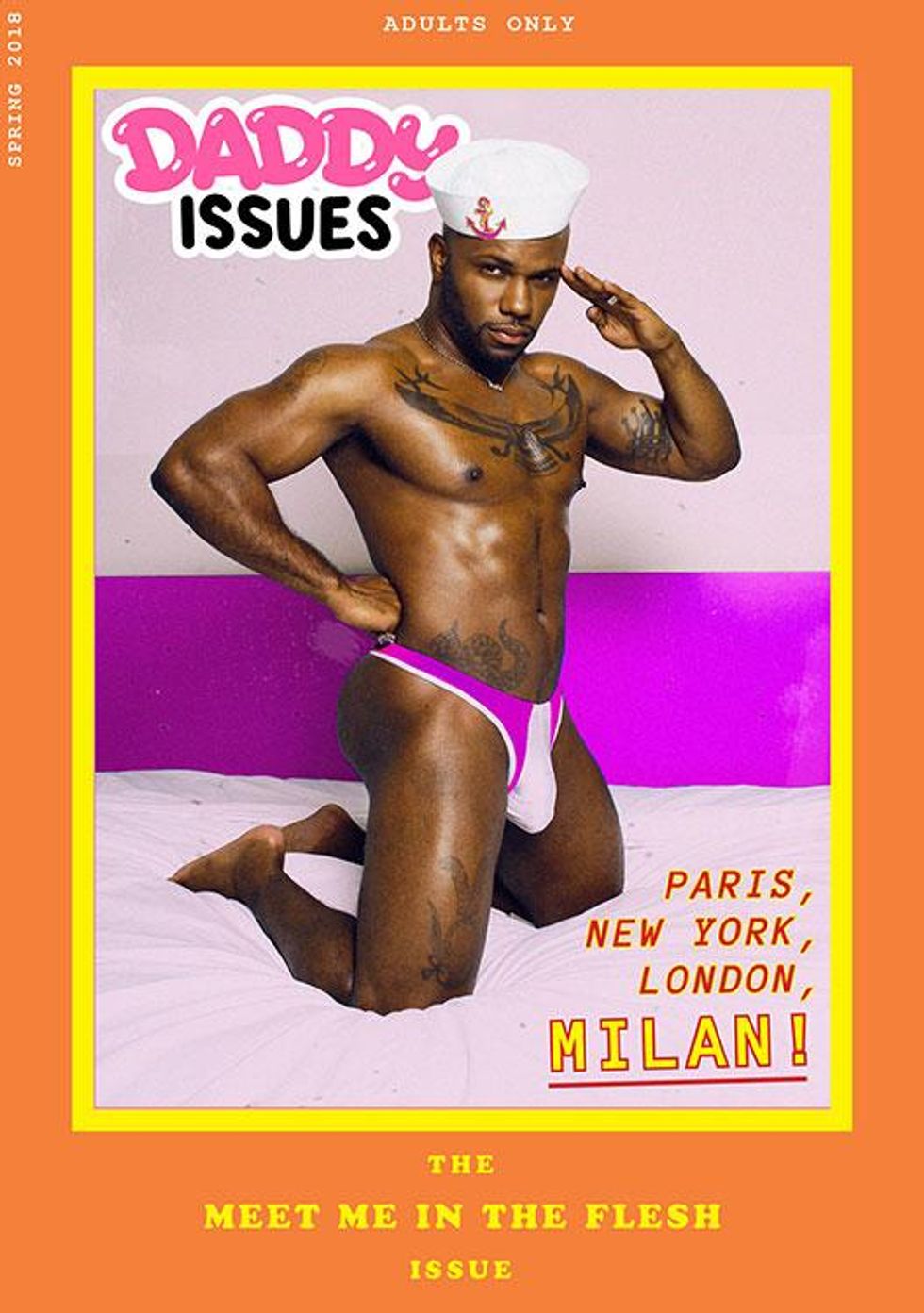 Daddy Issues started as a small dance party in a sweaty basement club in East London in June 2016 and has now grown into a full on international queer brand. Here's a preview of issue #2.