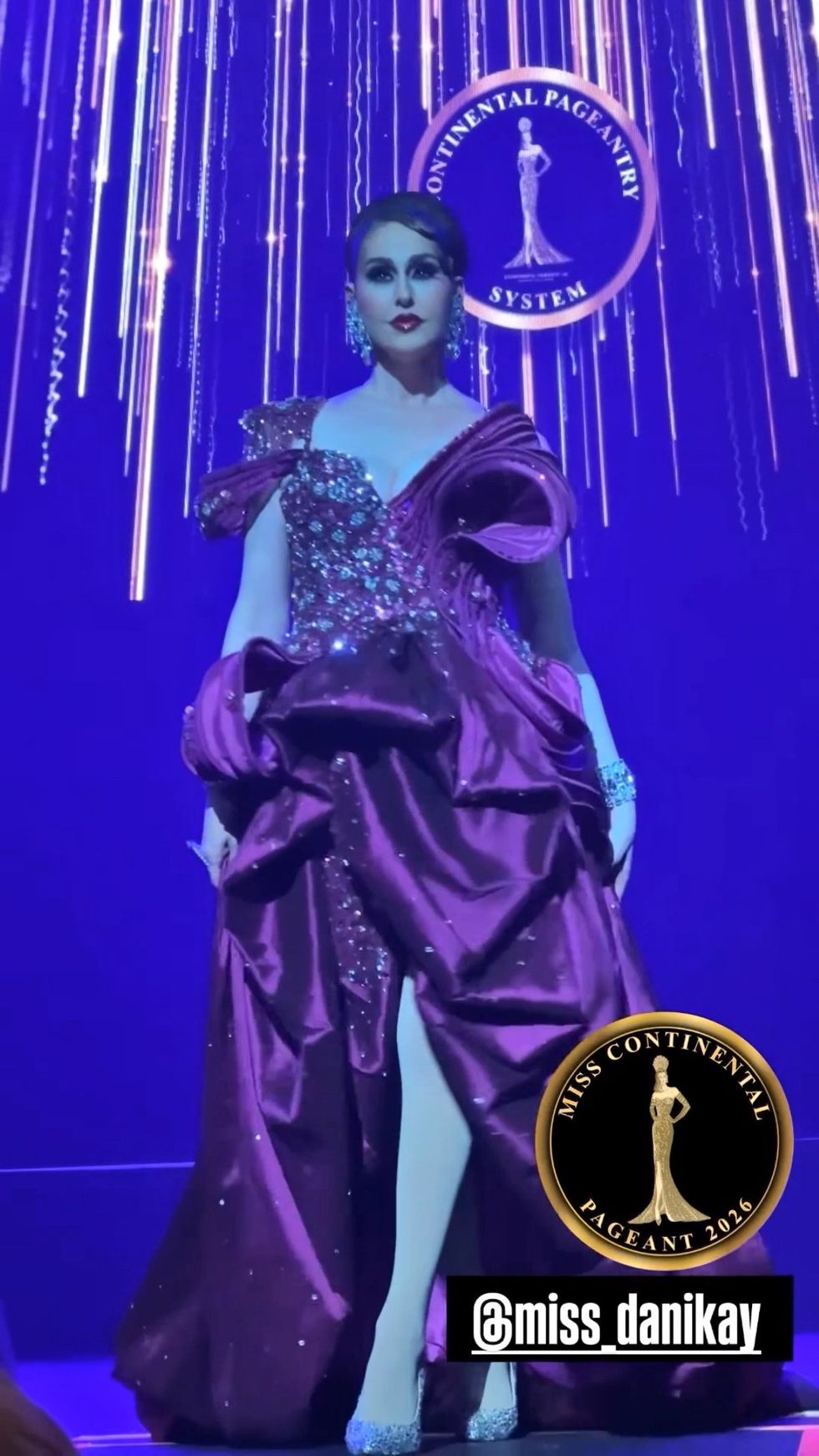 Dani Kay at Miss Continental 2026