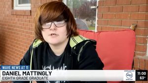 Gay Kentucky 8th grader calls out his school’s ‘racism’ & ‘homophobia’ in viral graduation speech