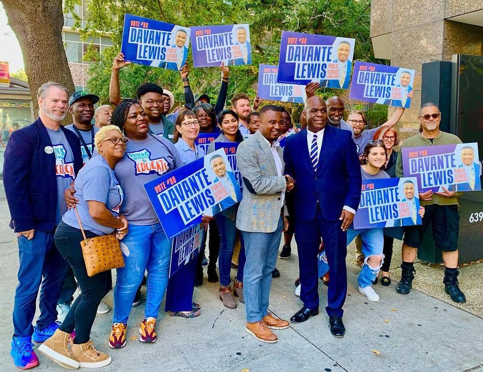 Davante Lewis out queer black politician Louisiana supporters campaign trail